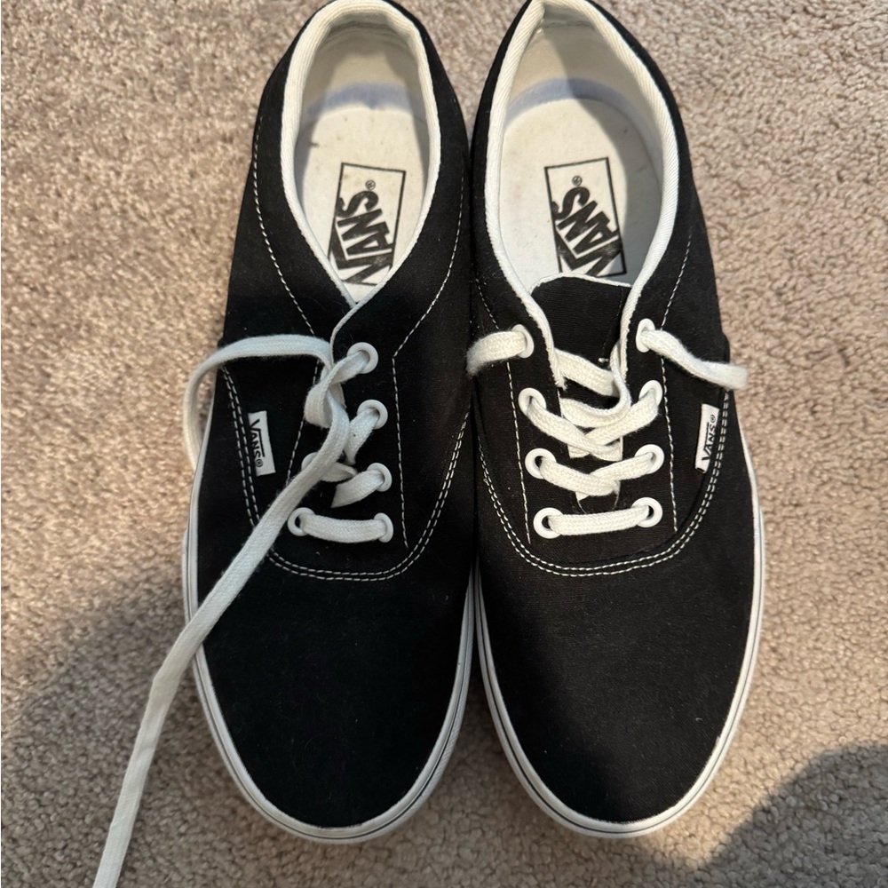 Vans black sneakers